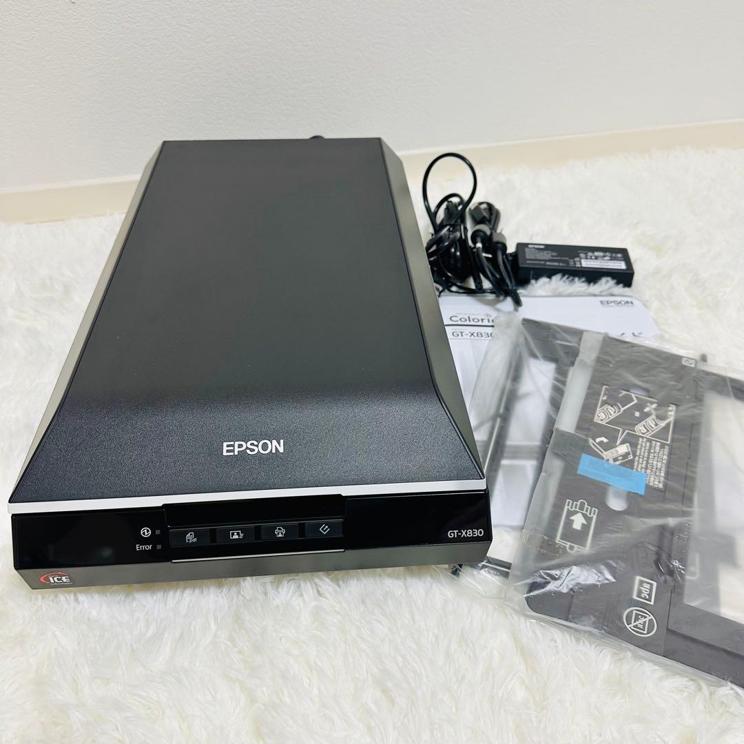 【美品】　EPSON Colorio GT-X830 カラリオ スキャナー