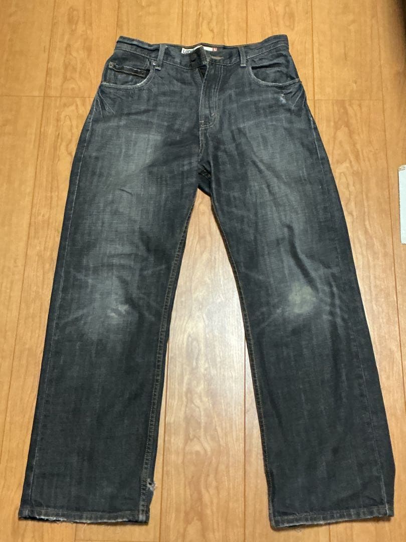 Levi's 569 ブラックデニム W30 L30 Dead Stock
