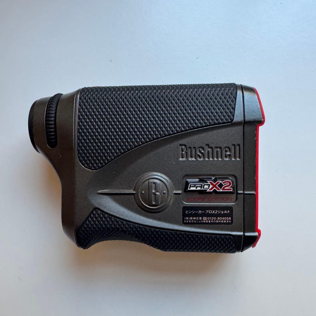 【美品】Bushnell Pro X2 ゴルフ用距離計　専用ケース付属