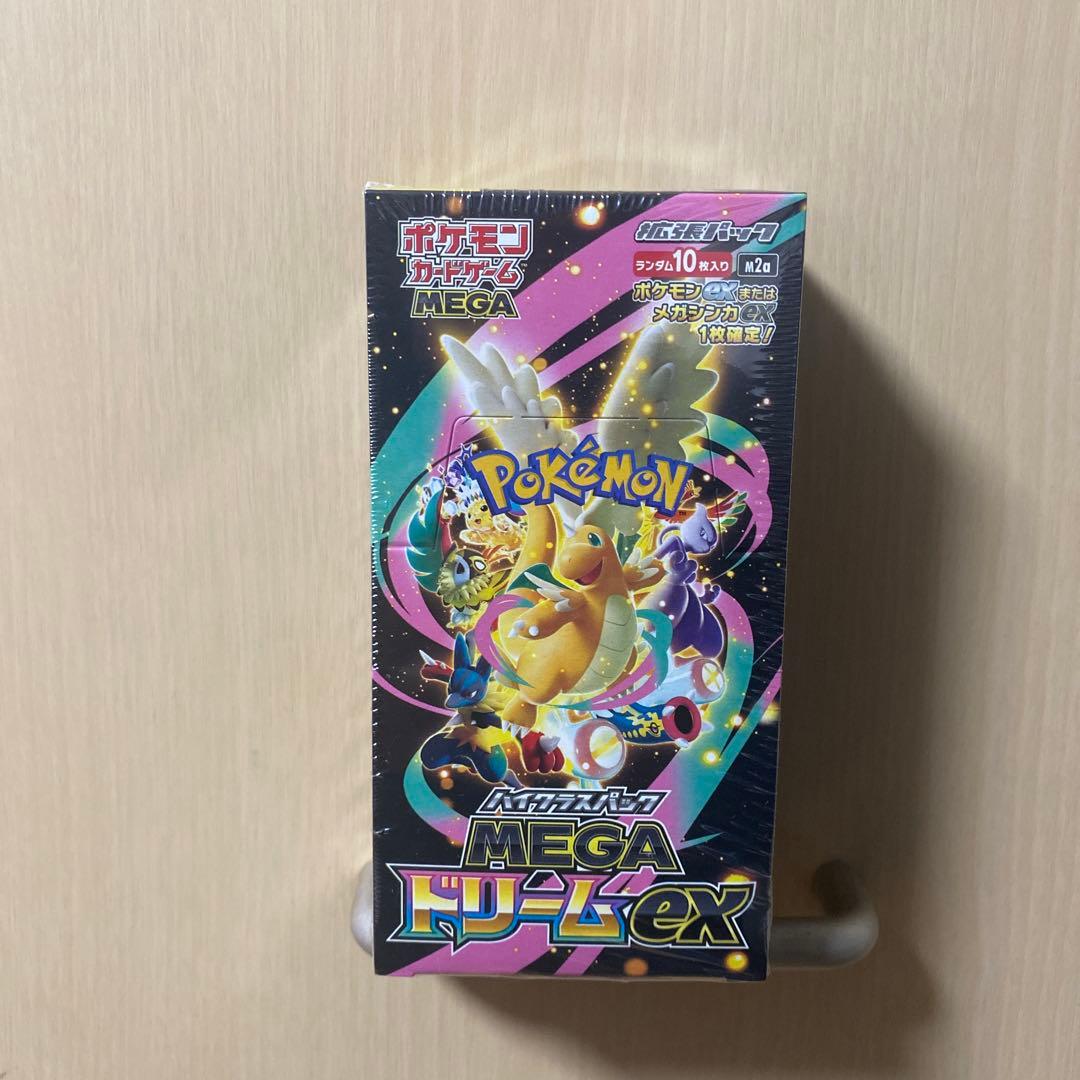 MEGAドリームex 1box シュリンク付き BOX ポケモンカードゲーム