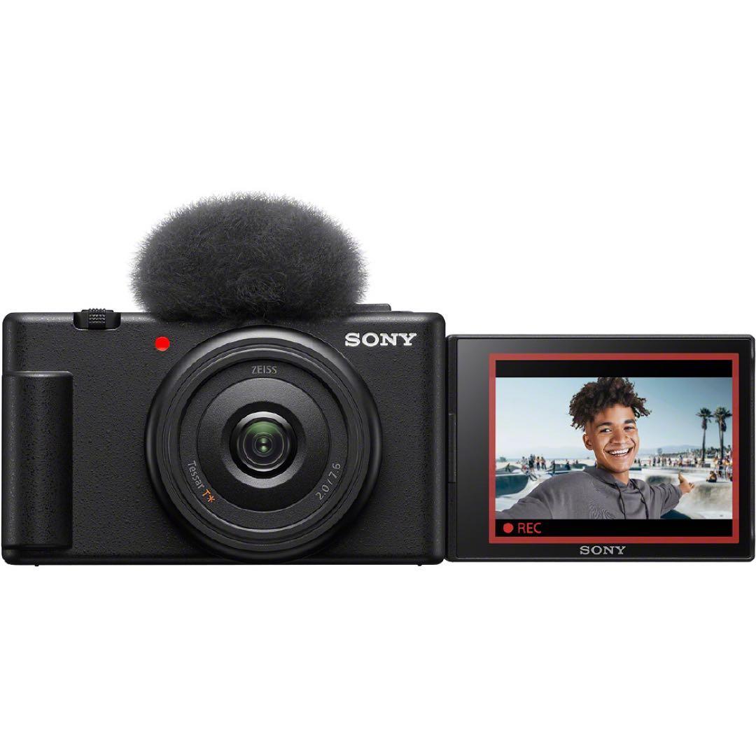 新品未開封 SONY VLOGCAM ZV-1F (B) ブラック　保証書付き