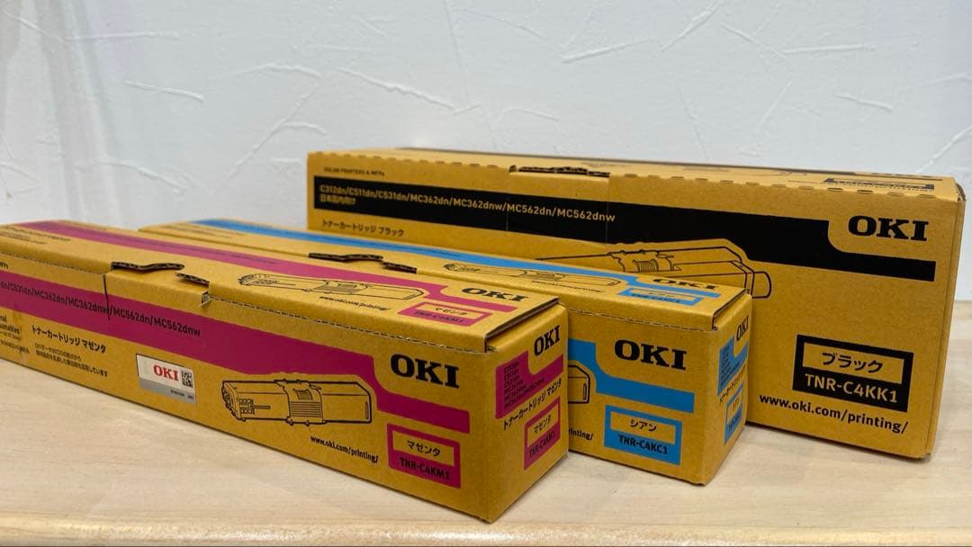 OKI 純正 トナーカートリッジセット TNR-C4K