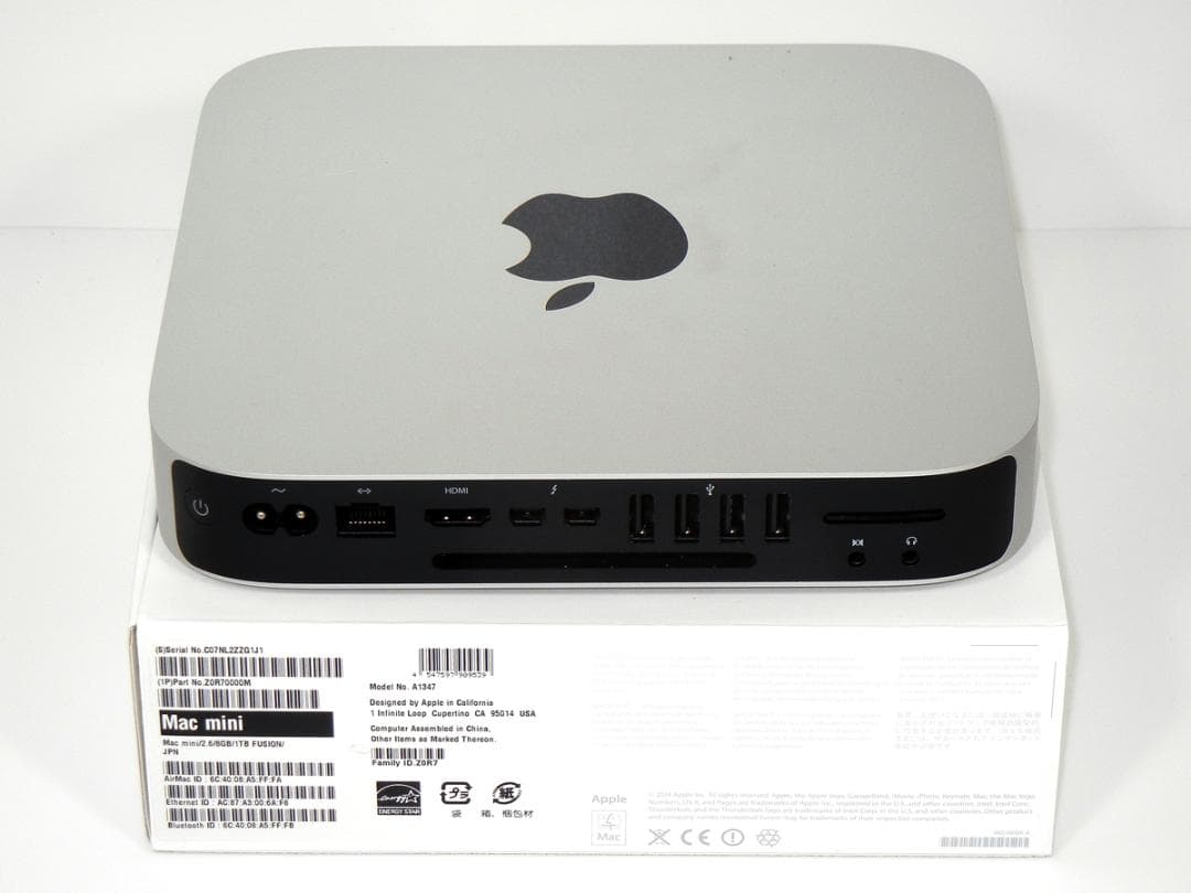 Mac mini Late2014 Core i5 2.6GHz 8GB 美品