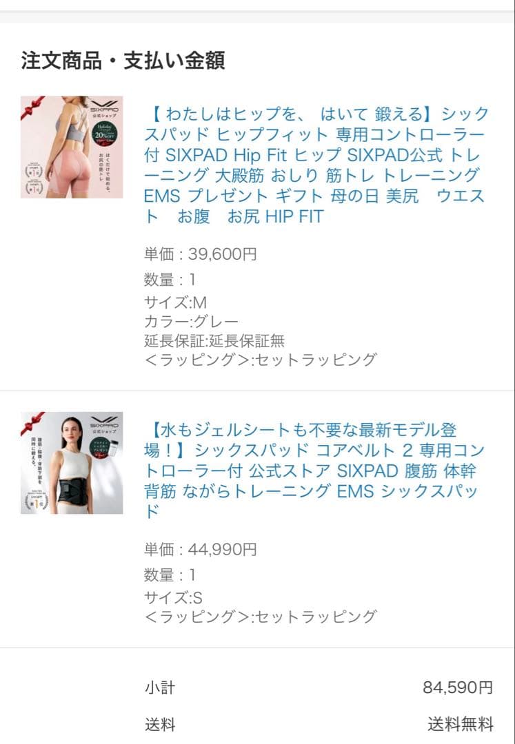 シックスパッド コアベルト2 専用コントローラー付