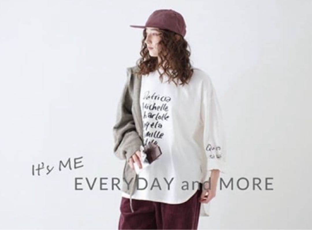 nestrobe It's ME UpcycleLimo ロングスリーブTee