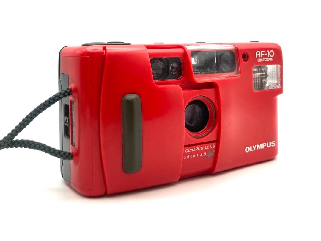 【完動 美品】OLYMPUS AF-10 QUARTS DATE 超希少カラー