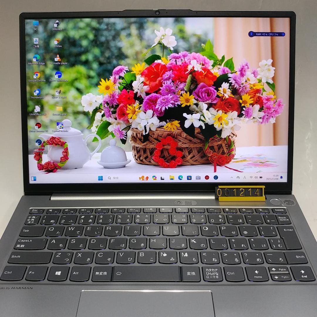 整備済 レノボ ThinkBook 13s i5 11世代8GB SSD238G