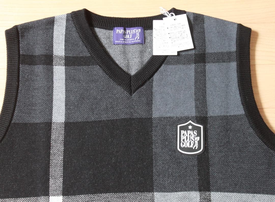 未使用30,800円）PAPAS パパスプラス ベスト PLUS GOLF