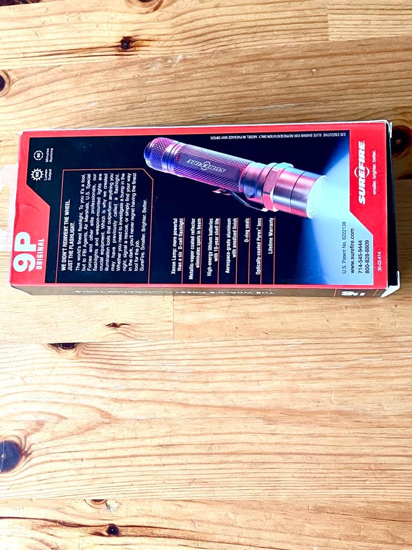 SUREFIRE 、シュワファイア、9P