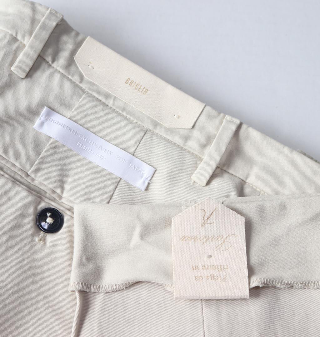 新品タグ付き【ブリリア 1949】秋冬 ERCOLANO テーパードパンツ 46