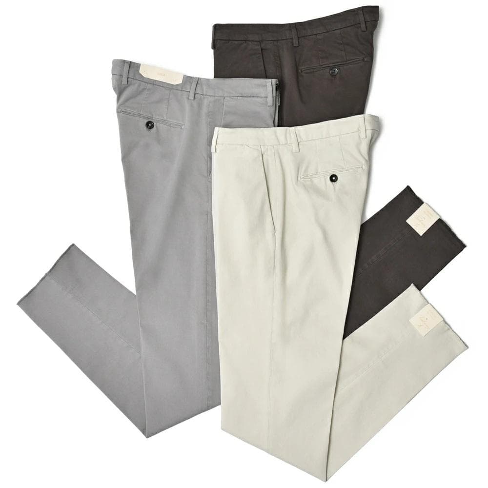 新品タグ付き【ブリリア 1949】秋冬 ERCOLANO テーパードパンツ 46