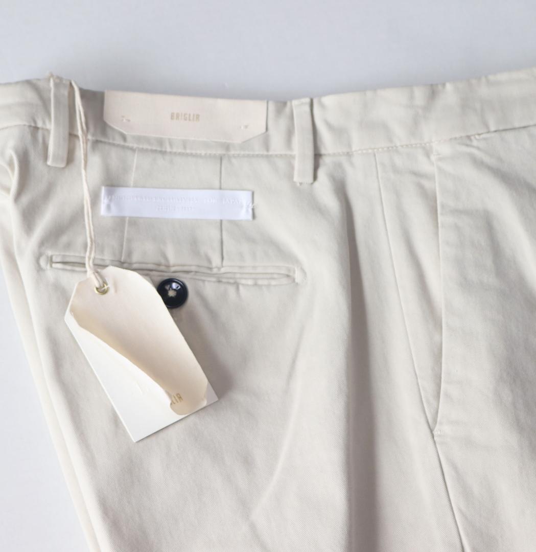 新品タグ付き【ブリリア 1949】秋冬 ERCOLANO テーパードパンツ 46