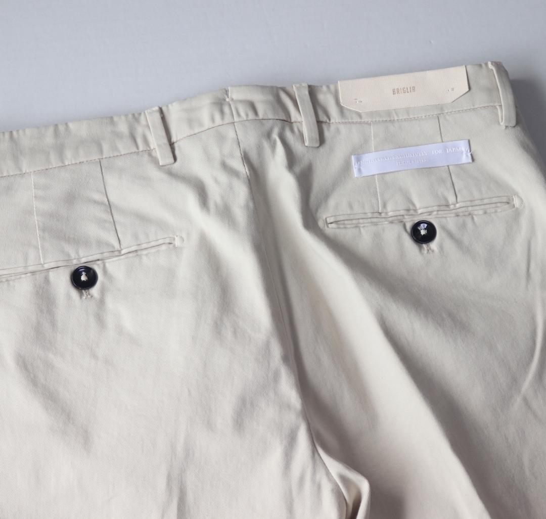 新品タグ付き【ブリリア 1949】秋冬 ERCOLANO テーパードパンツ 46