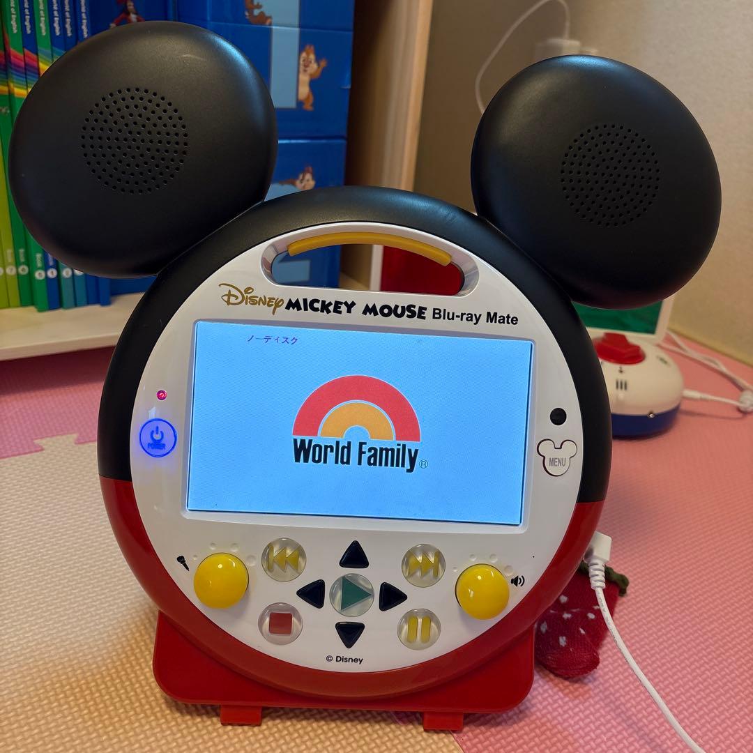 DWE DVDプレイヤー ミッキー型