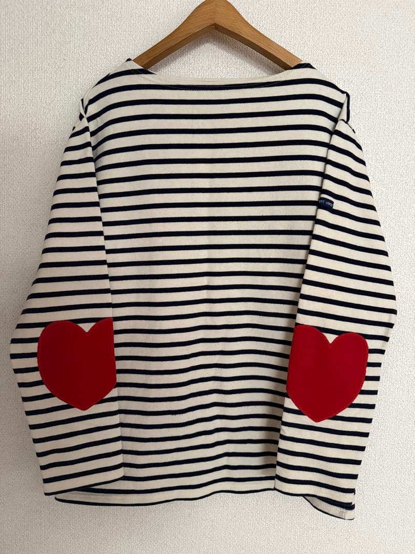 SAINTJAMESセントジェームス ハートエルボーパッチT4