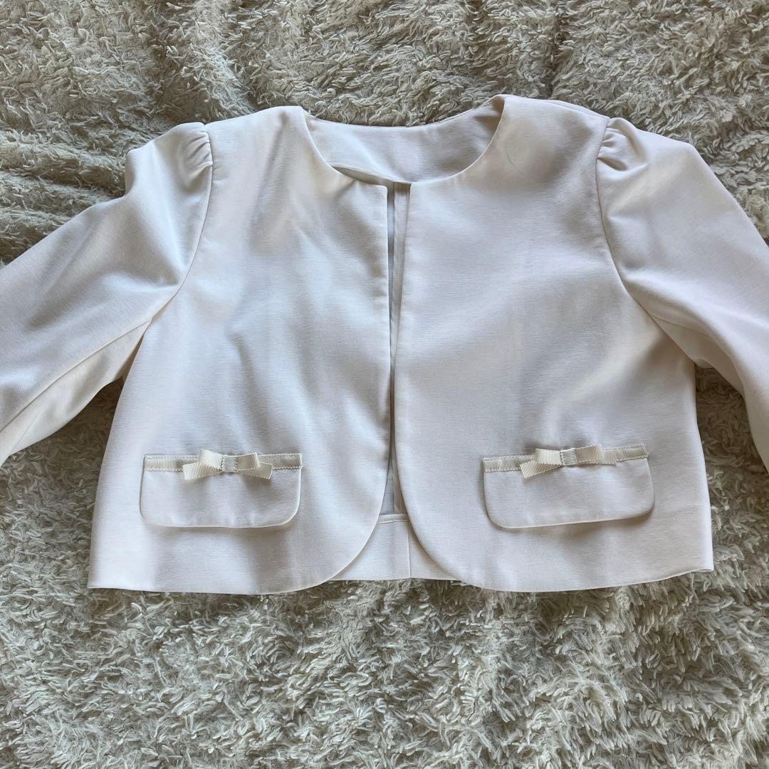 【値下げ！】卒業式にメゾピアノ160 XL ワンピース　ボレロ付き