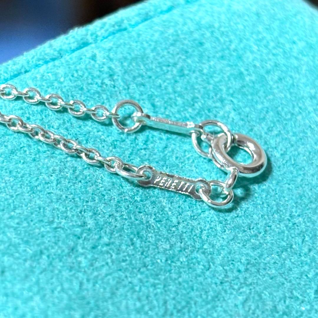 【極美品】 ティファニー ダブル オープンハート 2連 ネックレス ペレッティ