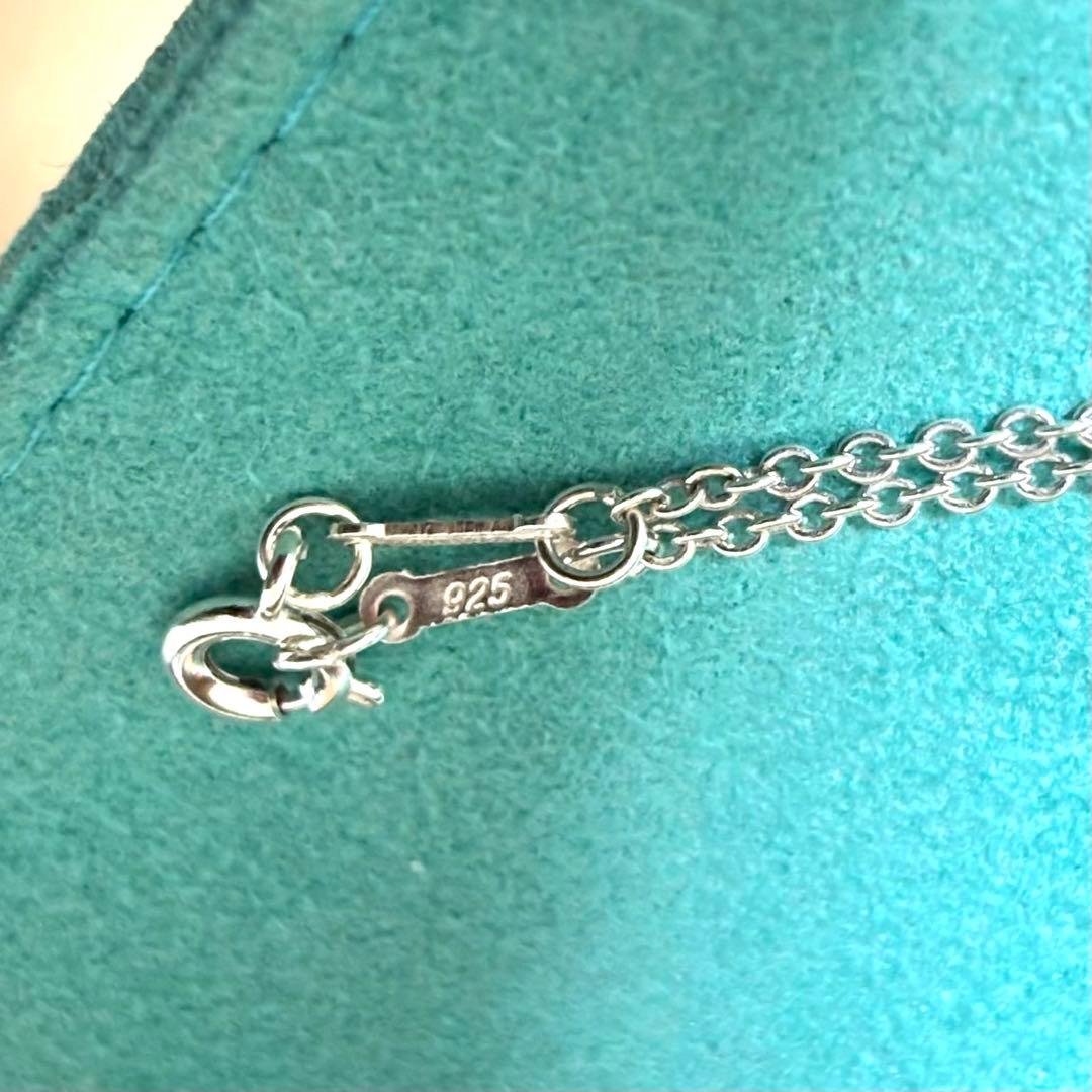 【極美品】 ティファニー ダブル オープンハート 2連 ネックレス ペレッティ