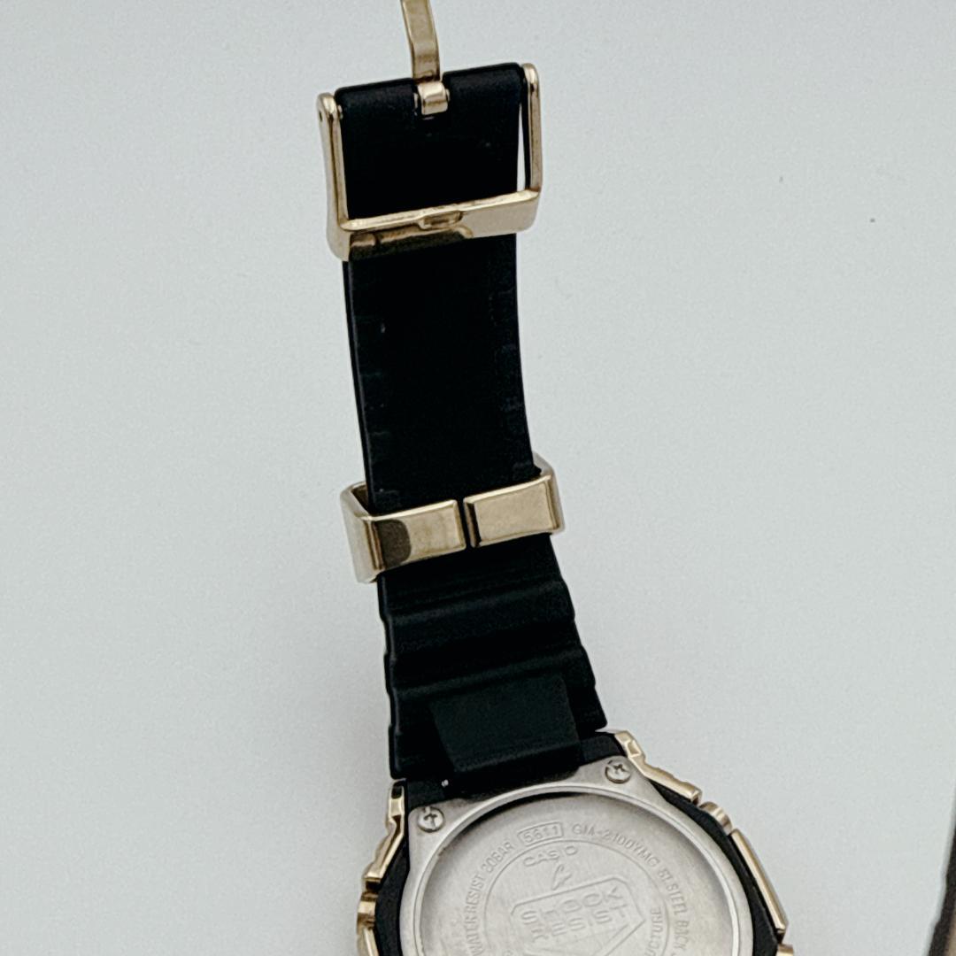 【美品】CASIO G-SHOCK カシオーク GM-2100YMG ゴールド