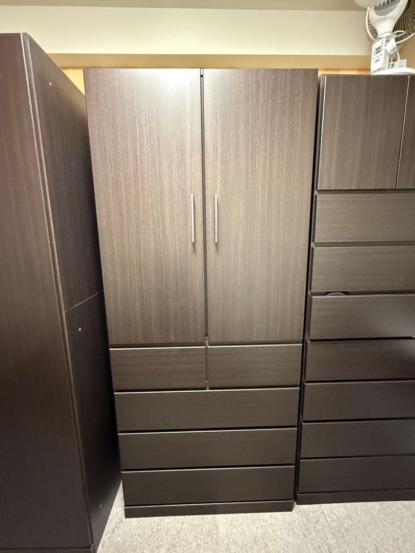 【まめ師匠さま専用】ニトリ　洋服ダンス　アーデル２ ８０B