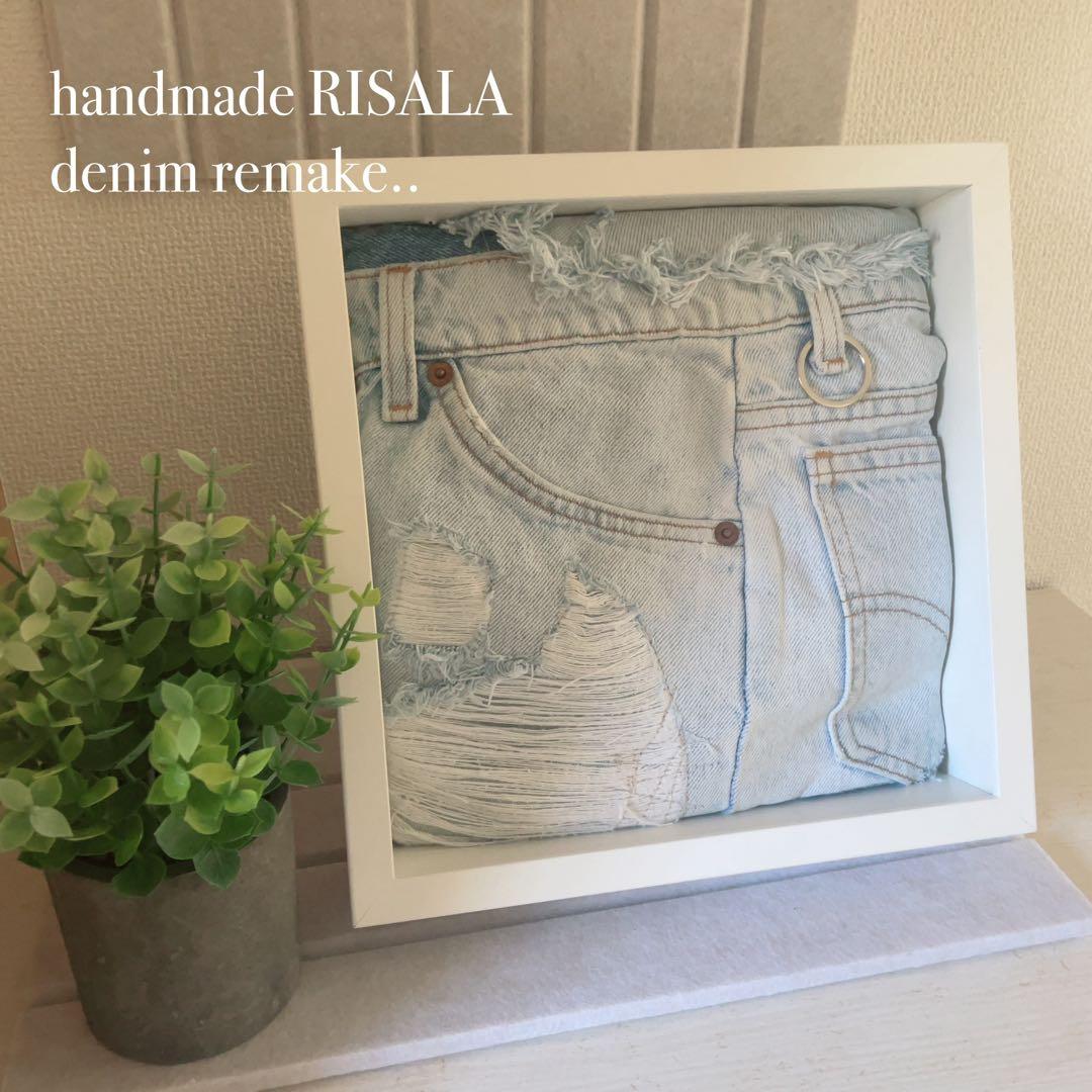 デニム リメイク パネル