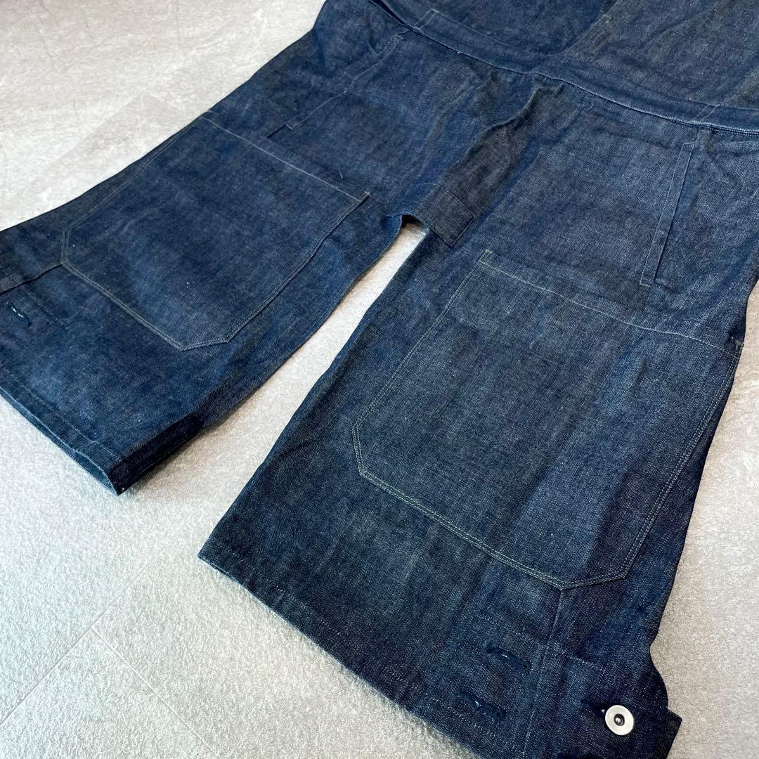 美品★ナイスネス　RALPH 23ss オーバーオールエプロン　デニム