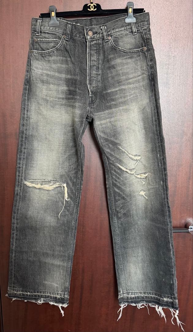 専用　CELINE 24SS ヴィンテージ加工 デストロイ デニムパンツ