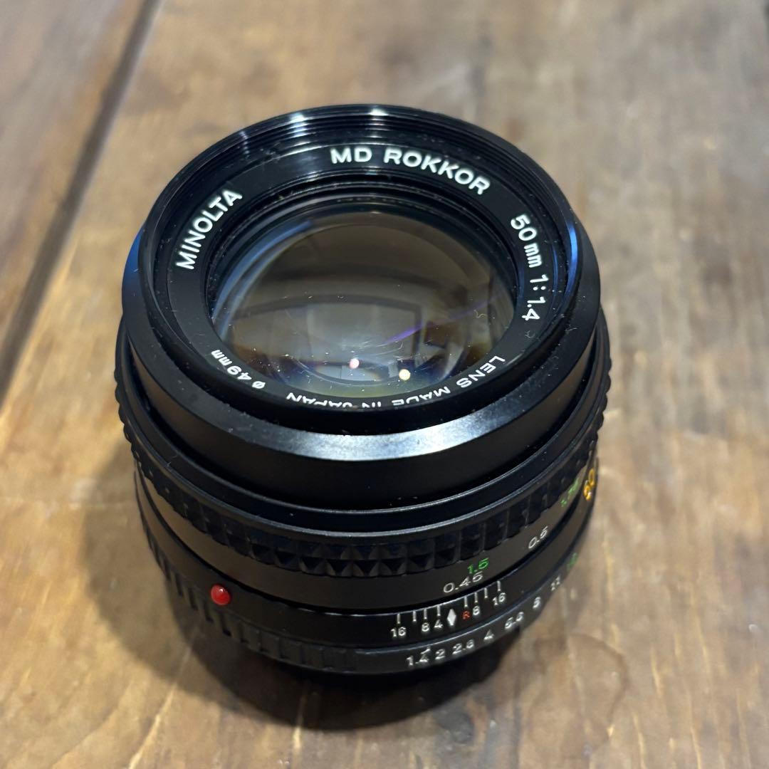 【ほぼライカ】動作◎ MD ROKKOR 50mm F1.4 ミノルタ