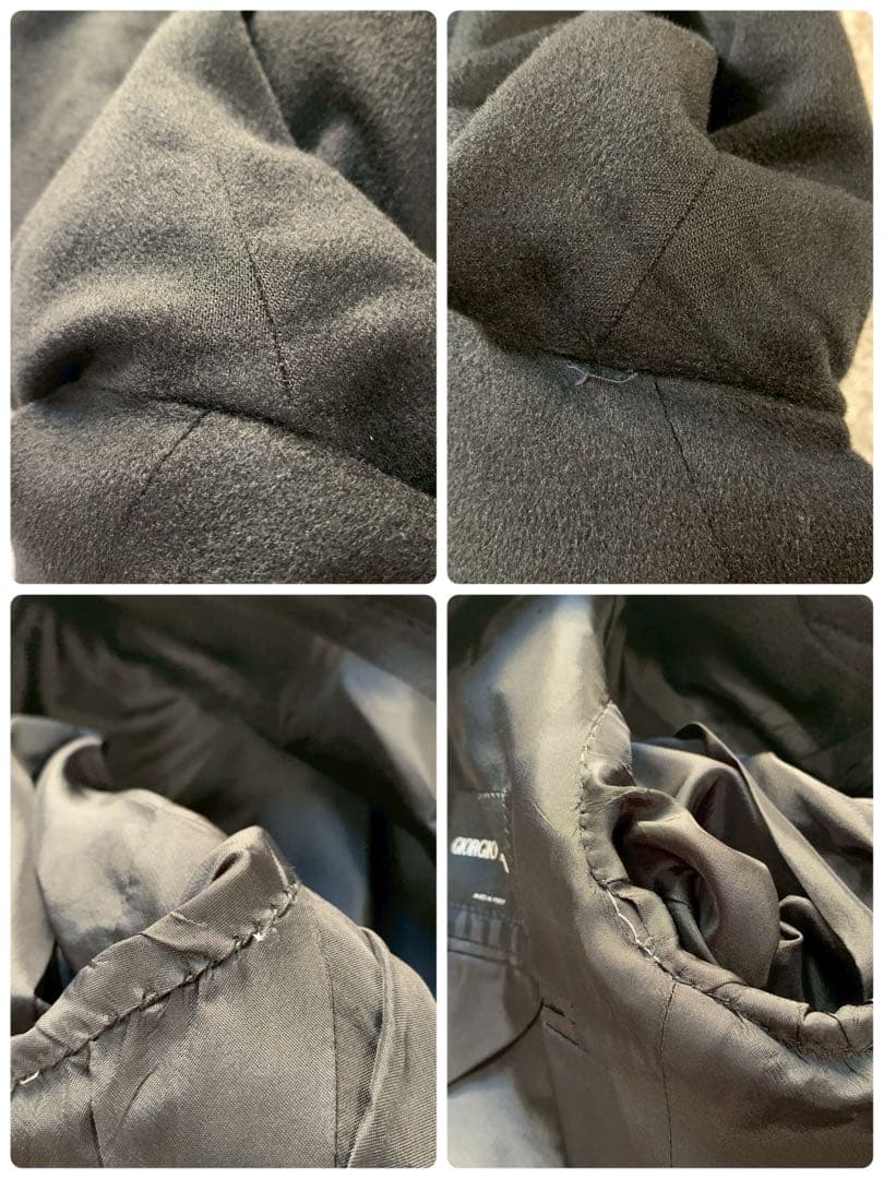 カシミヤ100%　BORGO21　ジョルジオアルマーニ テーラードジャケット