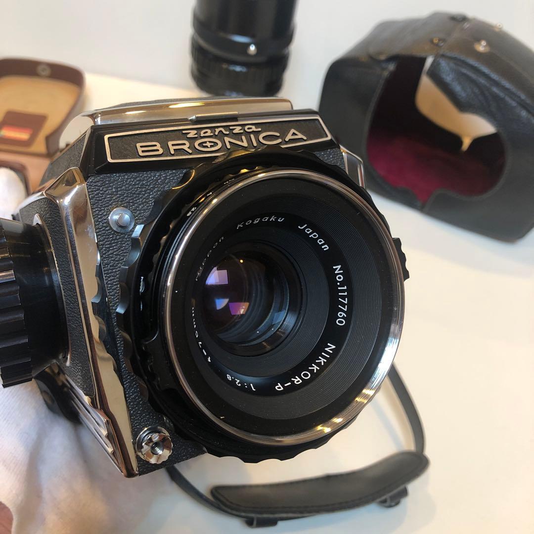 ブロニカ BRONICA S2 A 75mm F2.8&レンズ&露出計
