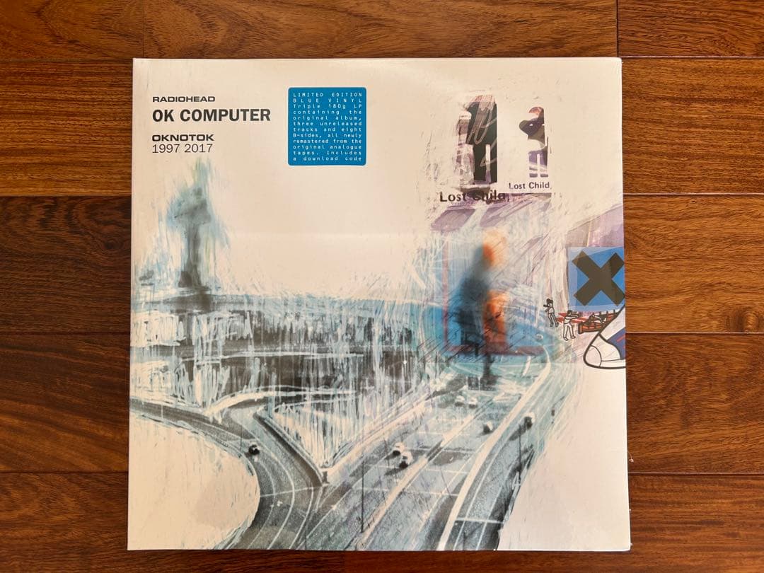 Radiohead OK COMPUTER 3LP/限定ブルー・ヴァイナル