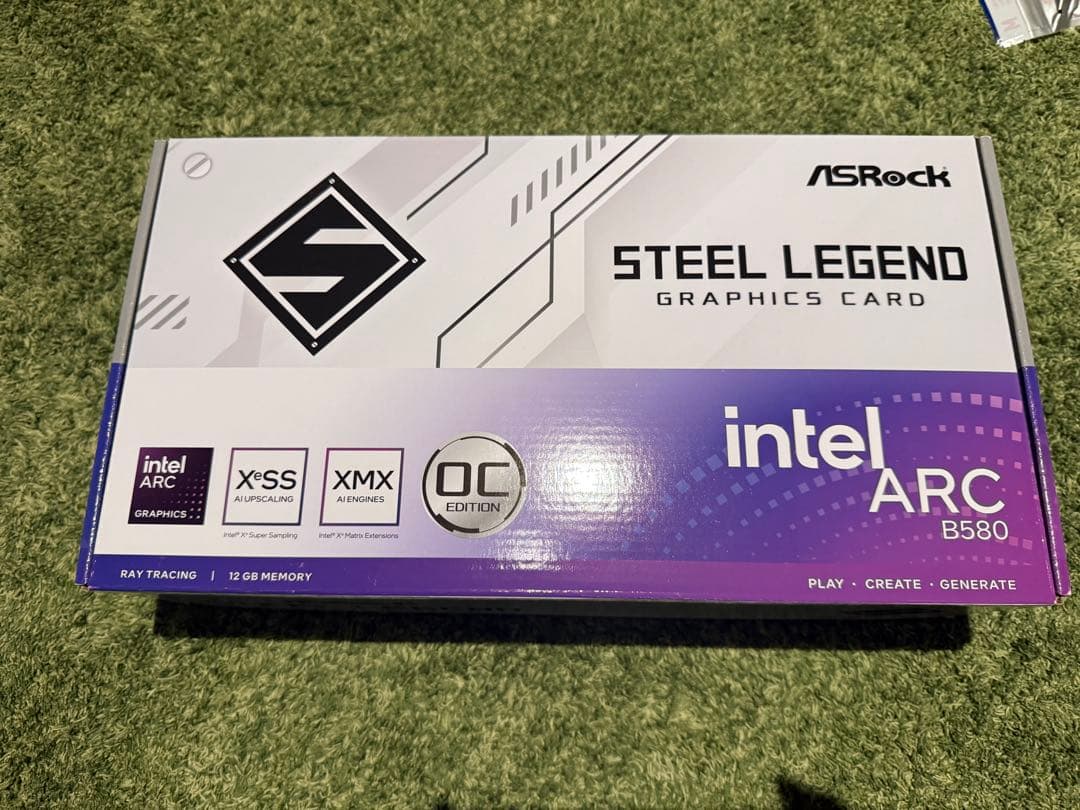 グラフィックボード・グラボ・ビデオカード ASRock Steel Legend Intel ARC B580