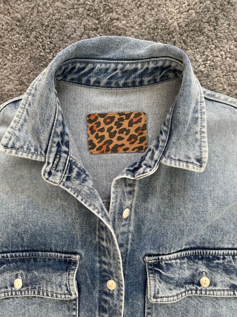 ウィムガゼット　デニムオーバーシャツ　Gジャン