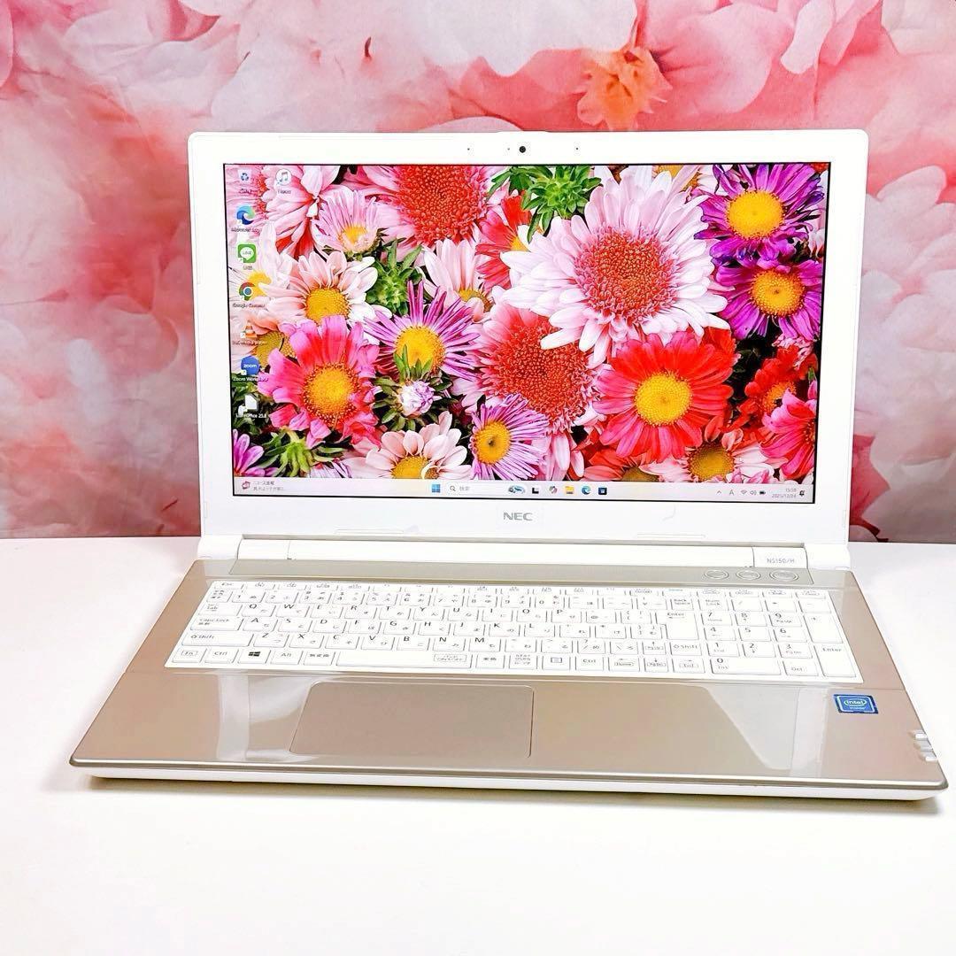 美品✨新品爆速SSD windows11 カメラ ノートパソコン オフィス 薄型