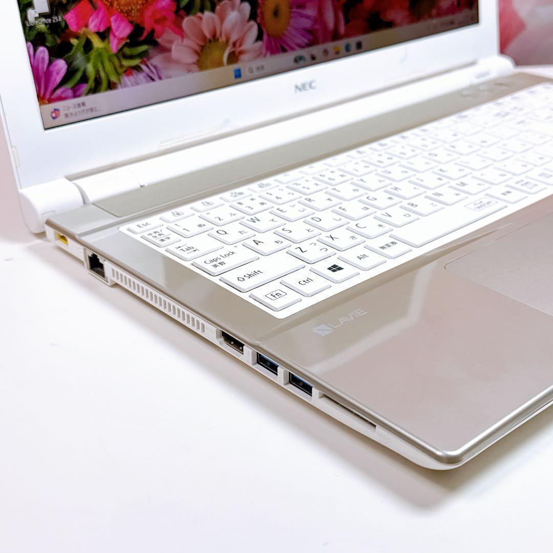 美品✨新品爆速SSD windows11 カメラ ノートパソコン オフィス 薄型