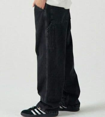 30×30【新品】リーバイス シルバータブ バギーカーペンター　・BLACK・