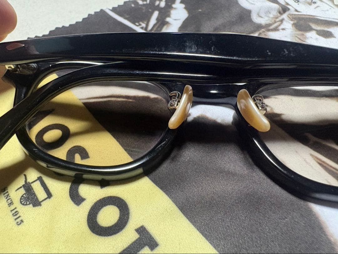 MOSCOT レムトッシュ　46サングラス　ガラスレンズ付き