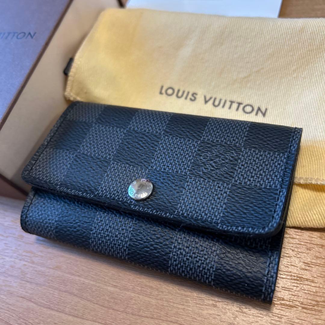 【新品、未使用】Louis Vuitton ダミエ・グラフィット キーケース