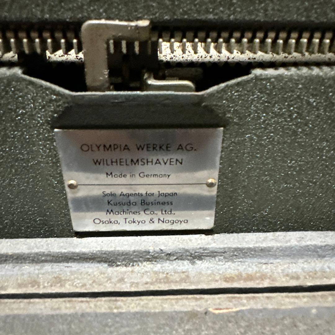 〈最終価格〉オリンピア　ウェルク社　タイプライター　アンティーク