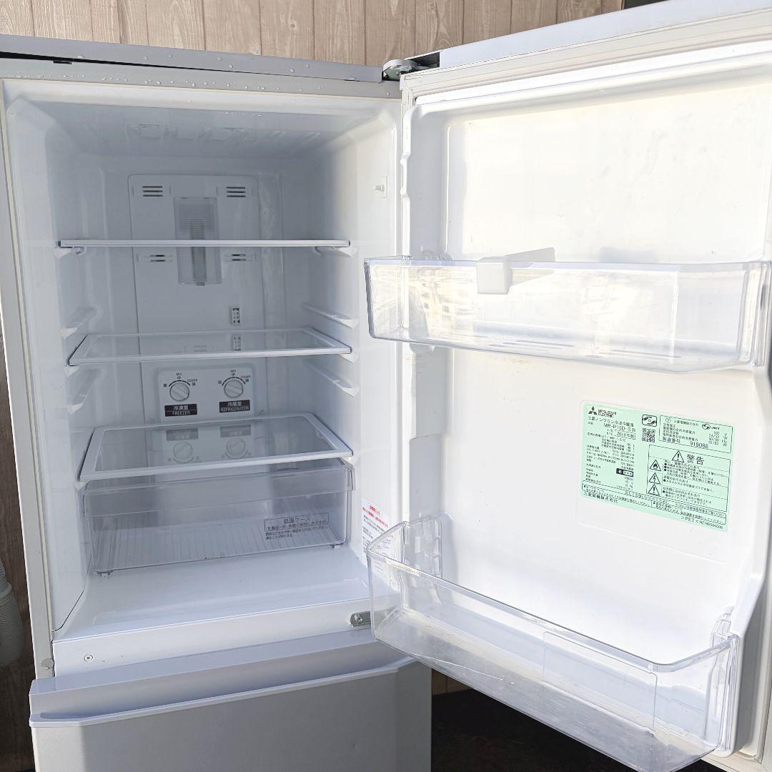 配送設置無料！純正東芝・三菱冷蔵庫洗濯機2台セット！完動品・超美品！