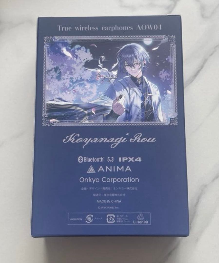 小柳ロウ モデル ONKYO ワイヤレスイヤホン　にじさんじ