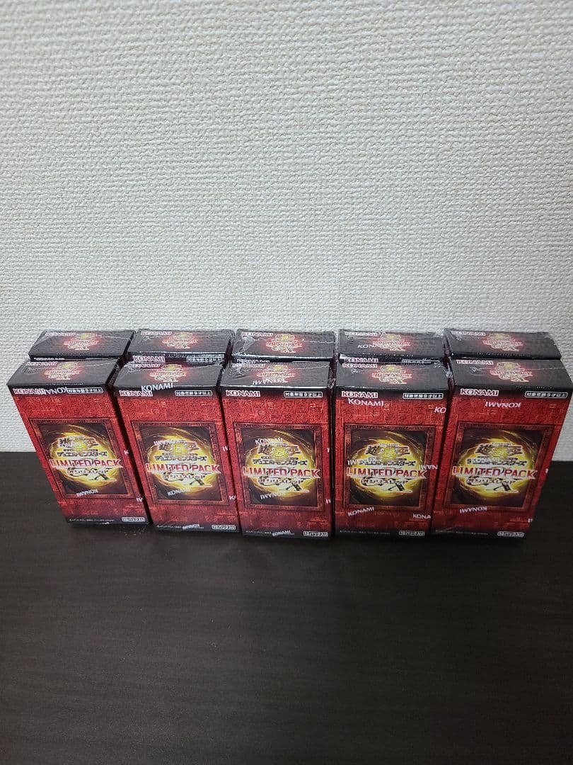 【新品未開封】遊戯王 オシリスレッド シュリンク付 10box