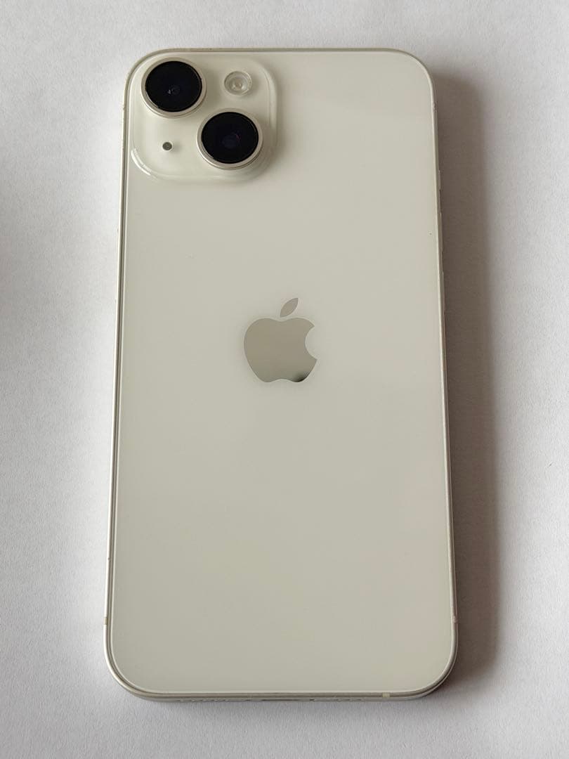 Apple iPhone 14 128GB スターライト,ホワイト,充電ケーブル