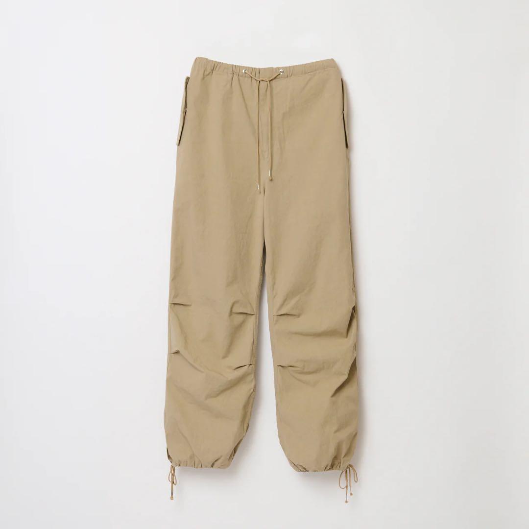 【THE SHISHIKUI】PARACHUTE PANTS / BEIGE