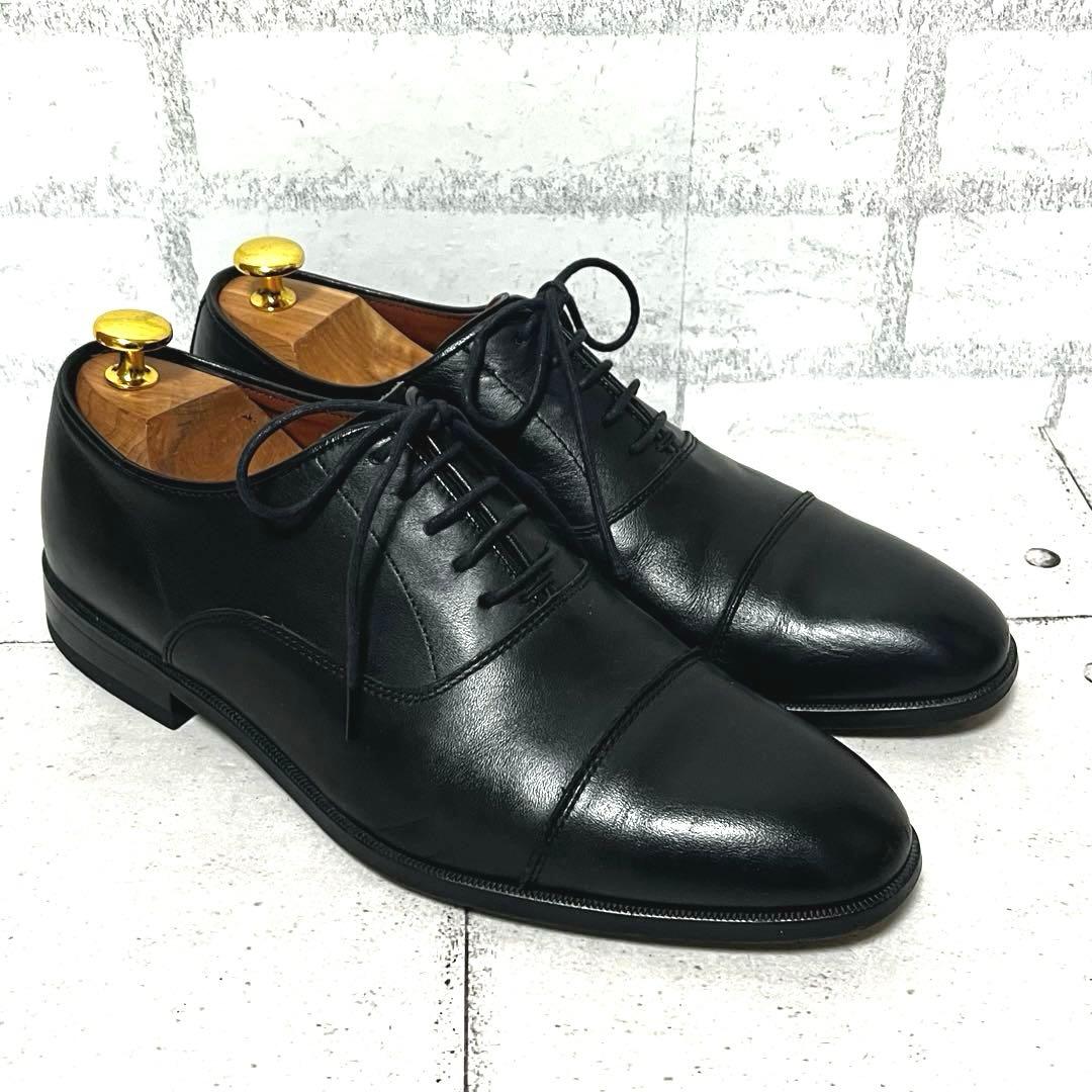 【リーガル】ストレートチップ V075 内羽♡ブラック 25EEE