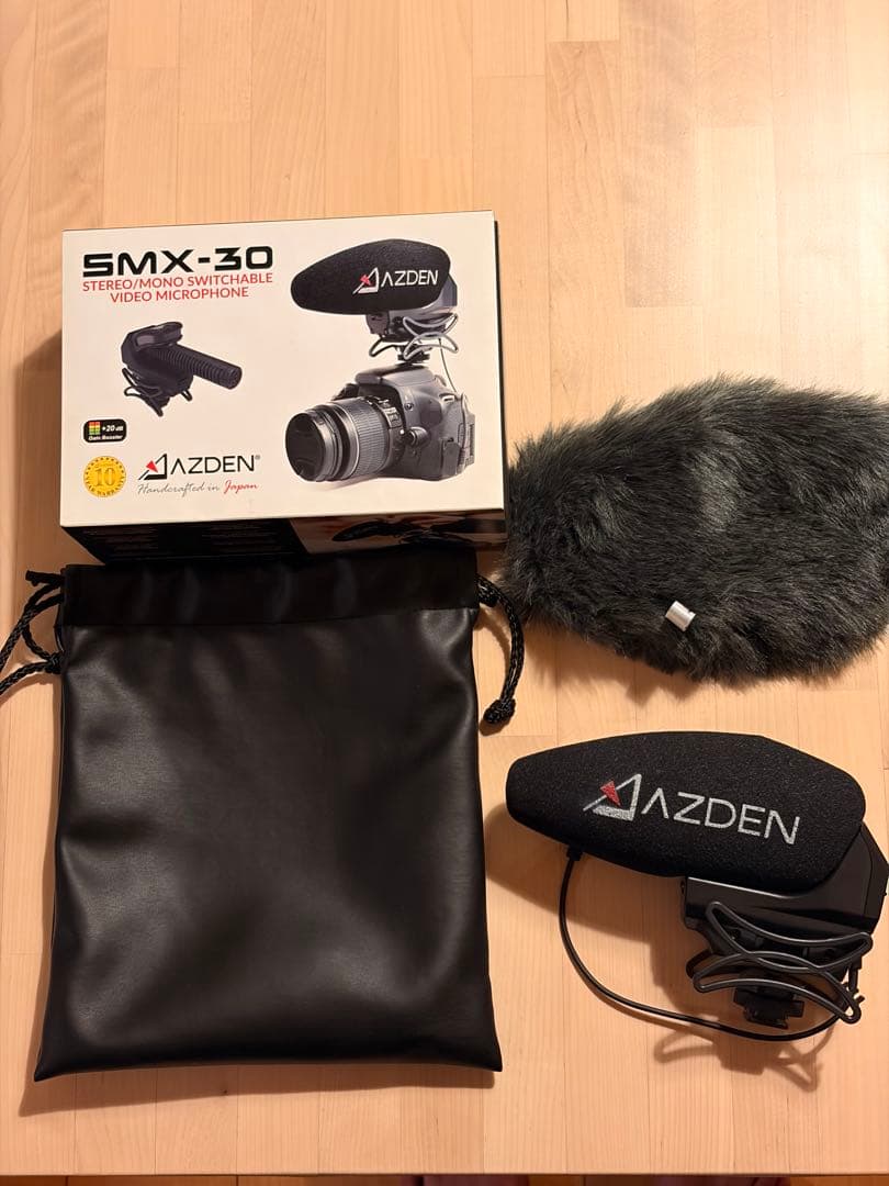 AZDEN SMX-30 ステレオ/モノラル切替式 マイク