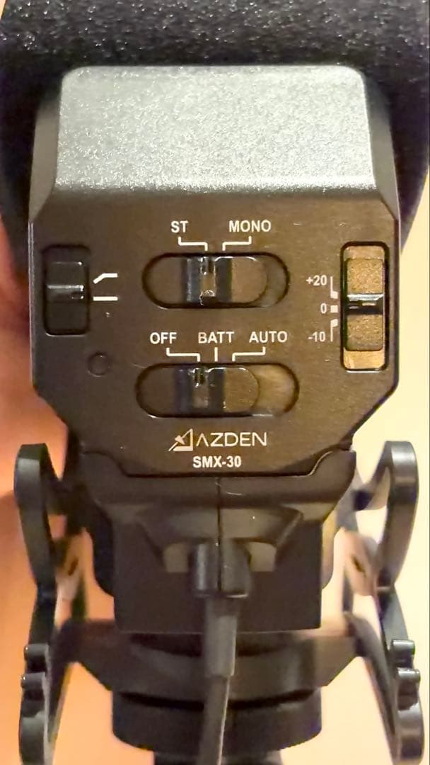 AZDEN SMX-30 ステレオ/モノラル切替式 マイク