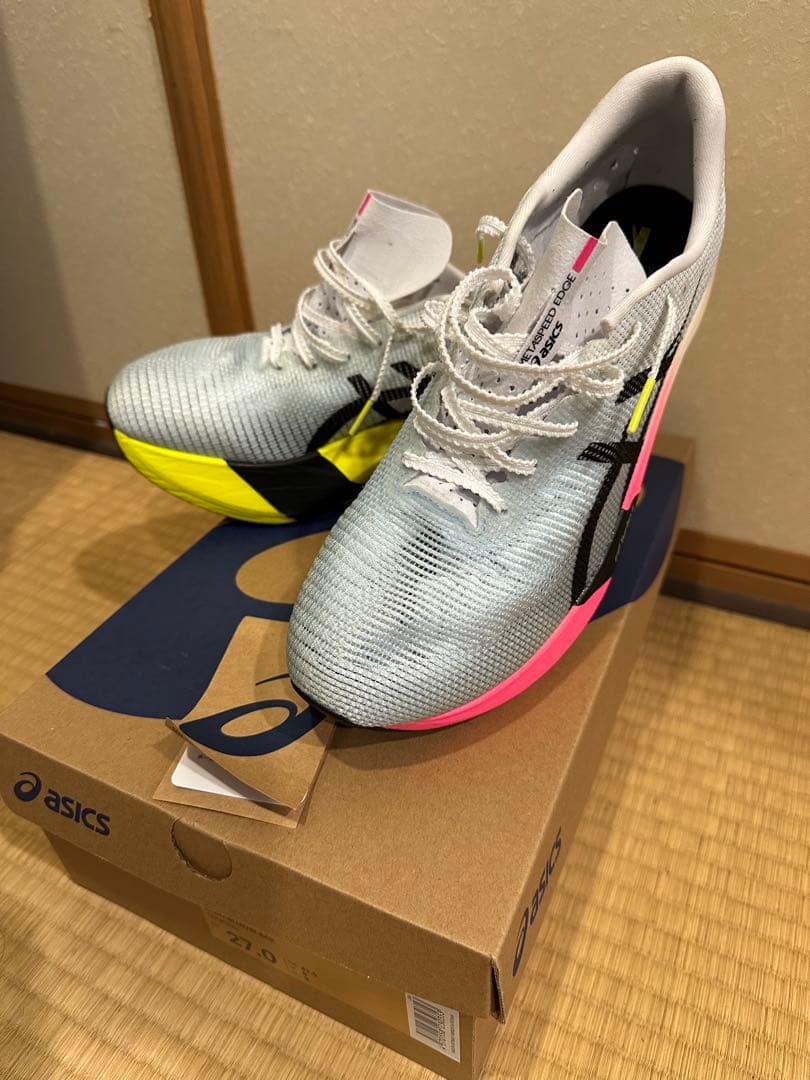 ASICS メタスピードエッジパリ 美品27.0