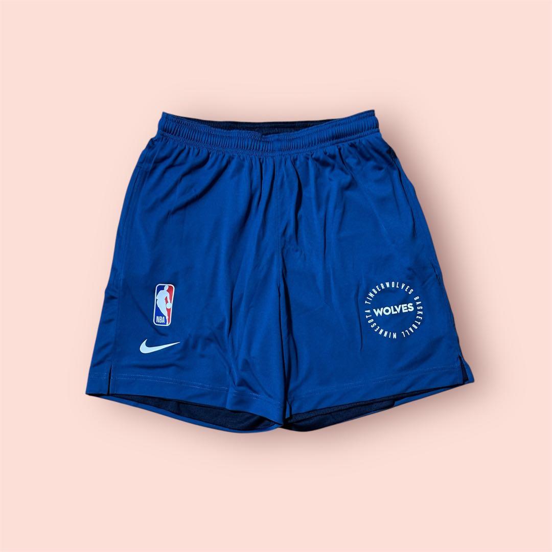 ウルブズ NBA25シーズン選手支給品リバーシブルプラクティスパンツSサイズ