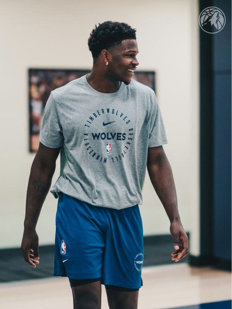 ウルブズ NBA25シーズン選手支給品リバーシブルプラクティスパンツSサイズ